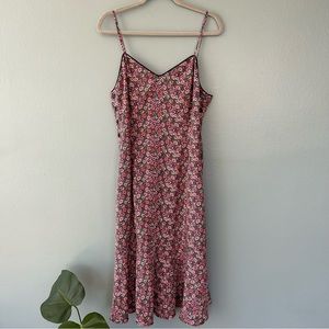 Lost + Wander Floral Midi Sundress Size Large